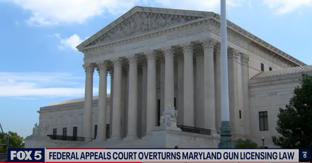 Maryland's handgun licensing law struck down by federal appeals court