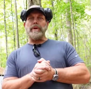 How to SHOOT a PISTOL MOUNTED OPTIC (red dot) without VISION by Brian Hill